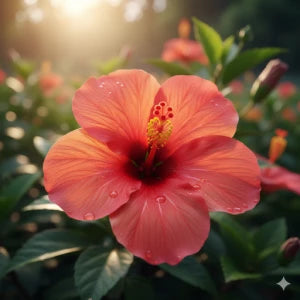 Hibiscus flower
