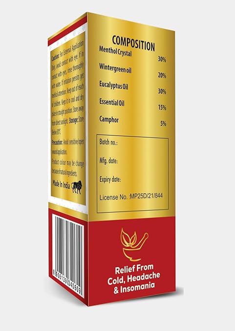Imerbela Organice Nabuz, Relief From Cold, Headache & Insomania