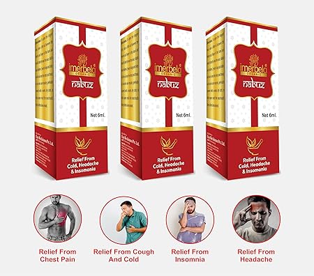 Imerbela Organice Nabuz, Relief From Cold, Headache & Insomania