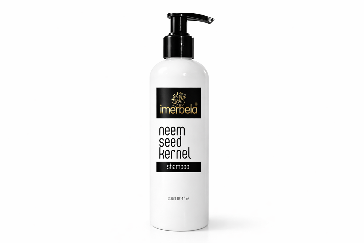 Imerbela Neem Seed Kernel Shampoo – Anti Dandruff, Anti Hair Fall & Silky Hair
