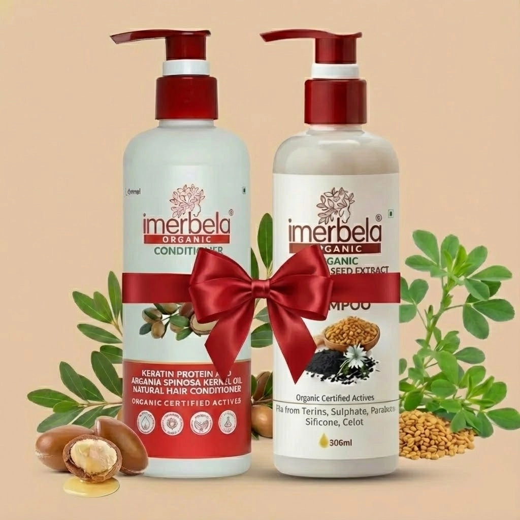 Fenugreek Shampoo + Argania Hair Conditioner