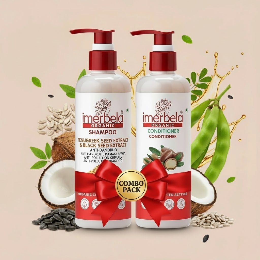 Fenugreek Shampoo + Argania Hair Conditioner