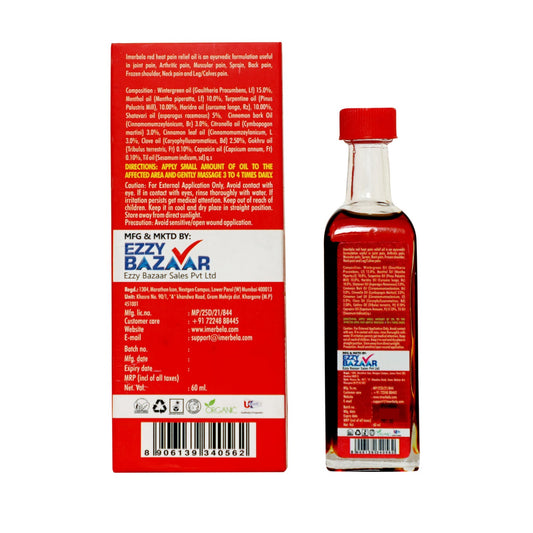 Red heat pain oil - 60ml
